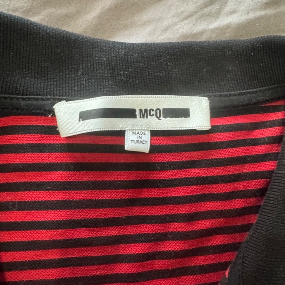 McQ Small Striped Polo - Picture 4 of 4